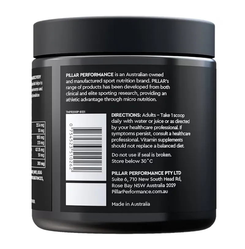 PILLAR Triple Magnesium Powder Berry 200g-1